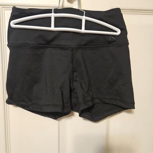 Rebel athletic shorts black women's